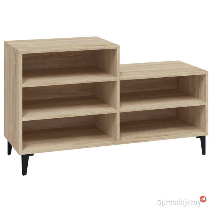 Szafka na buty dąb sonoma 102x36x60 WM819735 mazowieckie Warszawa