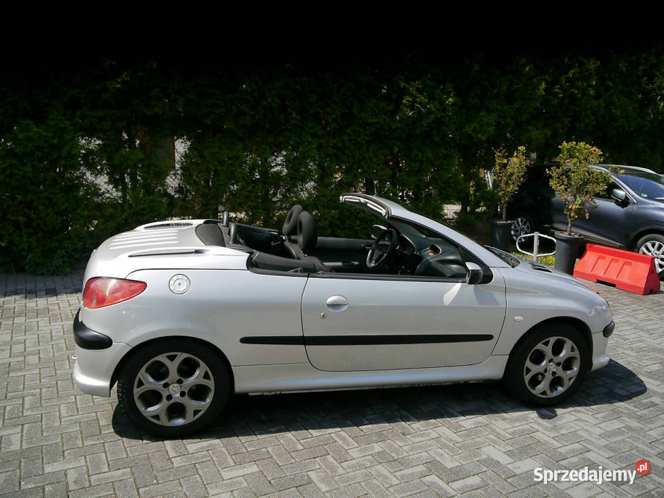 Peugeot 206 CC Cabrio 16b Stan b bez rdzy i benzyna