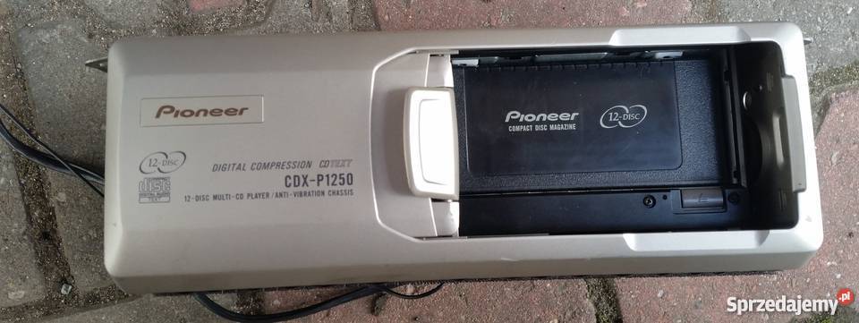 PIONEER ZMIENIARKA CD 12 PŁYT CDXP1250 śląskie Dąbrowa Górnicza