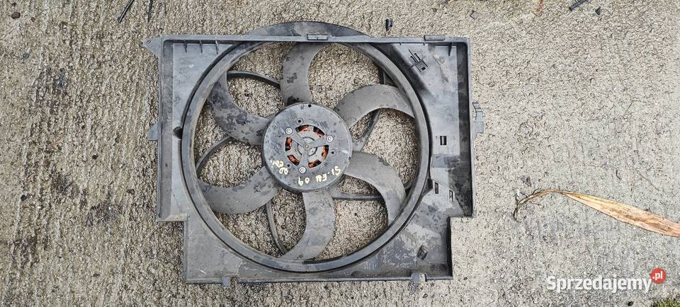 BMW E90 320D E87 118D WENTYLATOR CHŁODNICY WODY Części samochodowe Siechnice