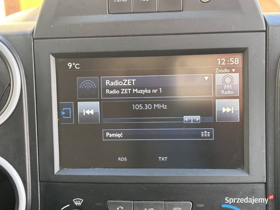 Peugeot Partner 2016r LONG 16D 8V Navi Klima Białobrzegi