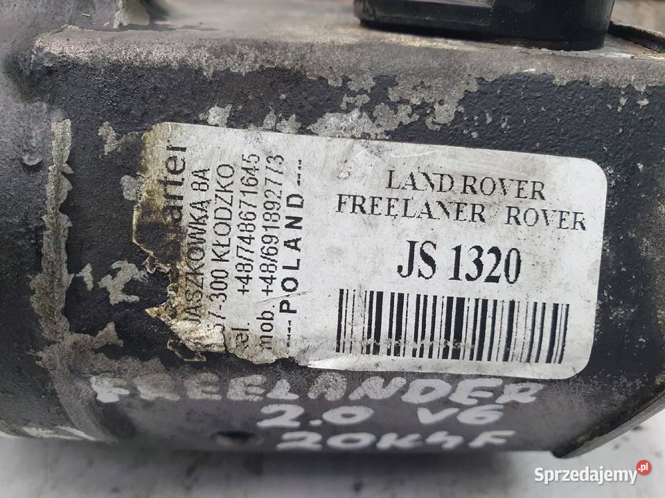 ROZRUSZNIK Land Rover Freelander Rover 45 75 20 Chełm sprzedam