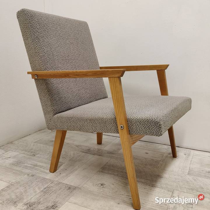 fotele PRL design vintage lata 70te Radomsko