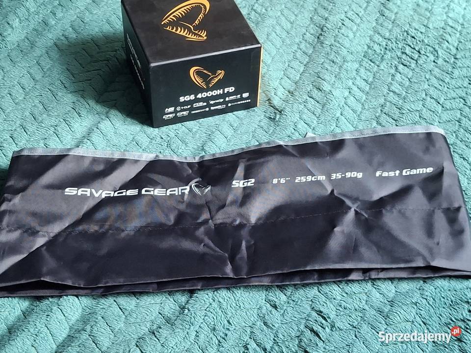 Wędka i kołowrotek Savage Gear Obrowo