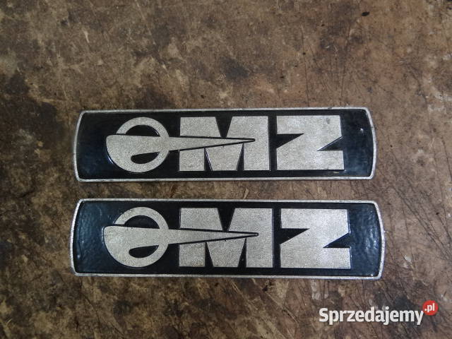 logo 2 znaczki na zbiornik MZ ETS 250 org DDR Żary sprzedam