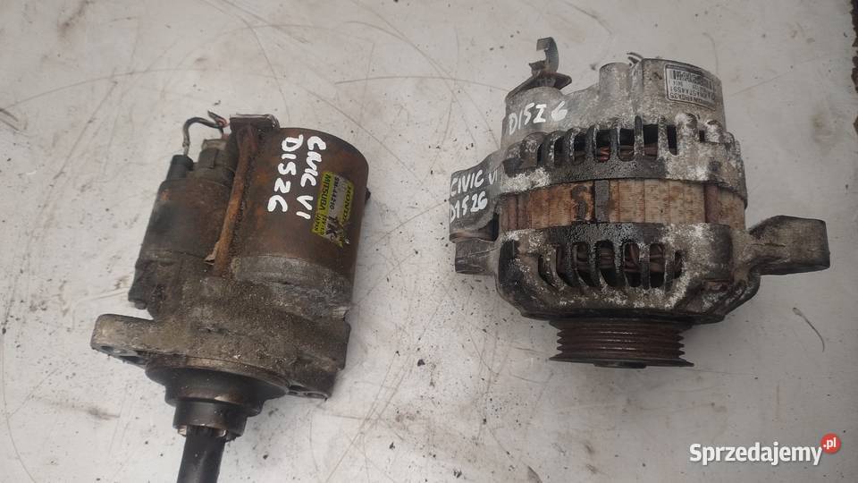 HONDA CIVIC VI 15 D15Z6 rozrusznik alternator świętokrzyskie Kielce