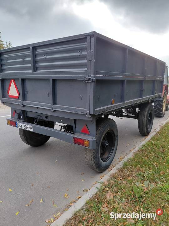 Super przyczepa rolnicza 7t autosan D46 dolnośląskie Marcinowice