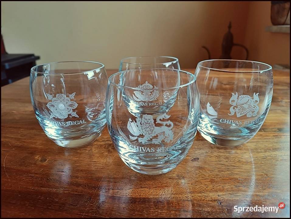 Szklanki Krosno CHIVAS REGAL do whisky drinków Szklanki i kufle mazowieckie Warszawa