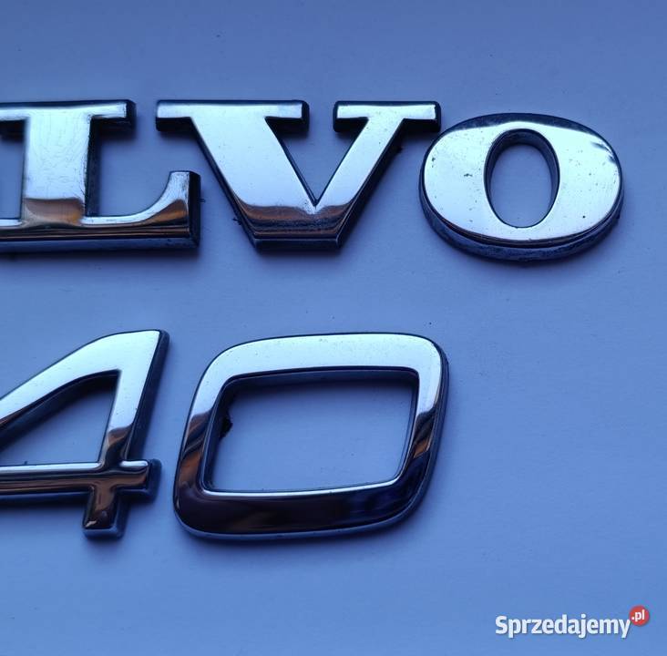 Napis emblemat Volvo V40 9504r