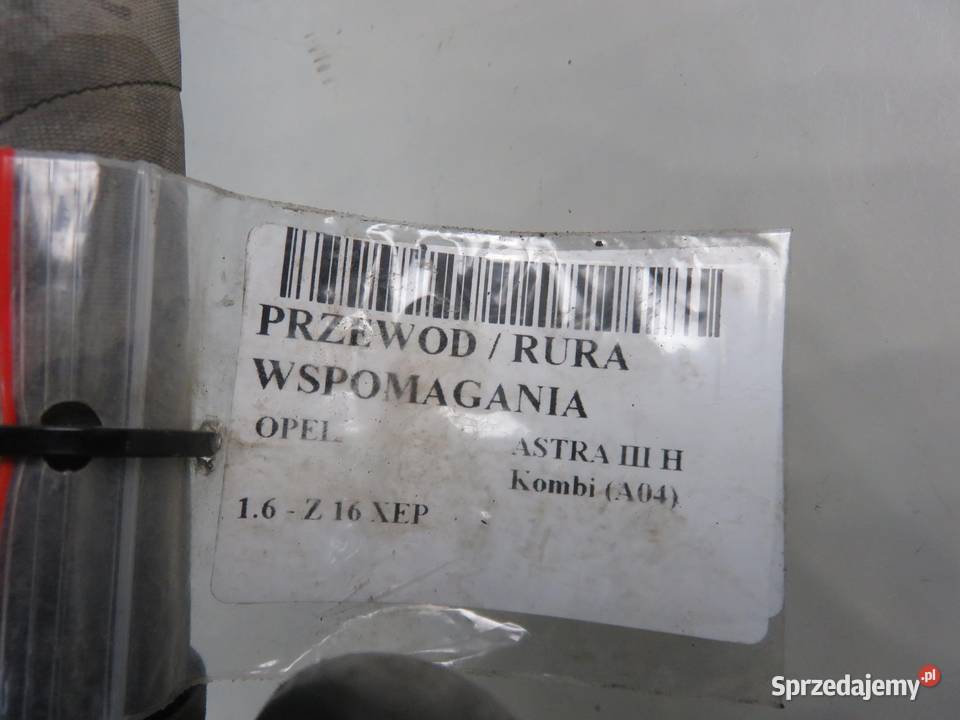 PRZEWÓD WSPOMAGANIA OPEL ASTRA III H 16 Z 16 XEP