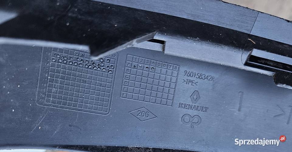 RENAULT SCENIC 3 III LIFT 12 SPOILER HOKEJ Międzychód