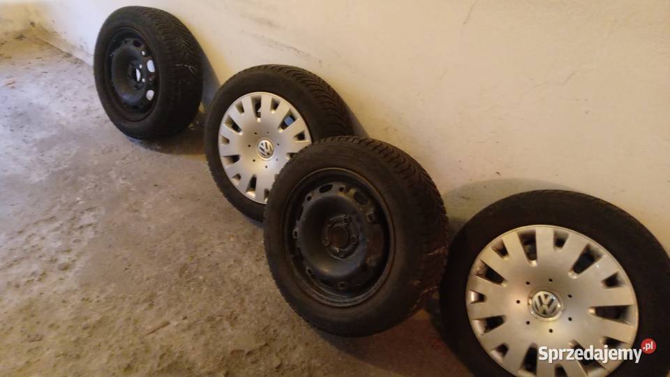 Sprzedam koła zimowe z vw Polo 2005r Wrocław sprzedam