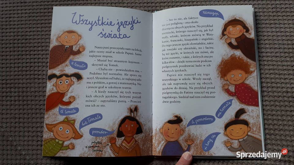 nowa rękę z Papieżem Justyna KiliańczykZięba ISBN 9788324029211 małopolskie Kraków