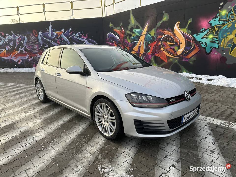 Volkswagen Golf VII GTI 20 220 manual mały Świdnik