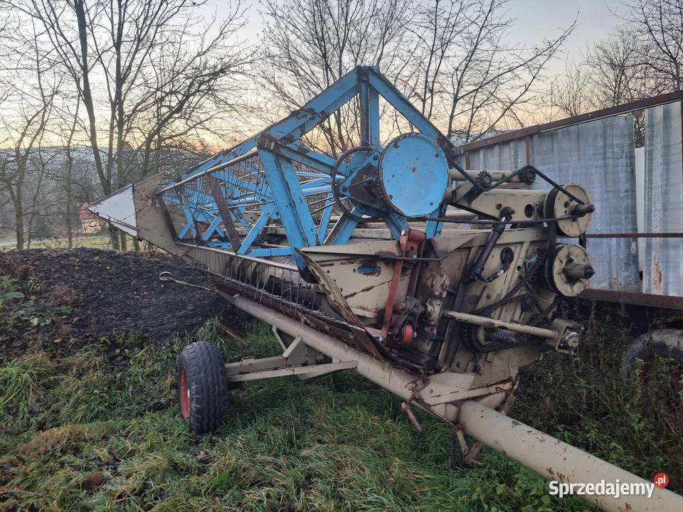 Kombajn E 514 Fortschritt MDW Wózek do header'a Kłodzko