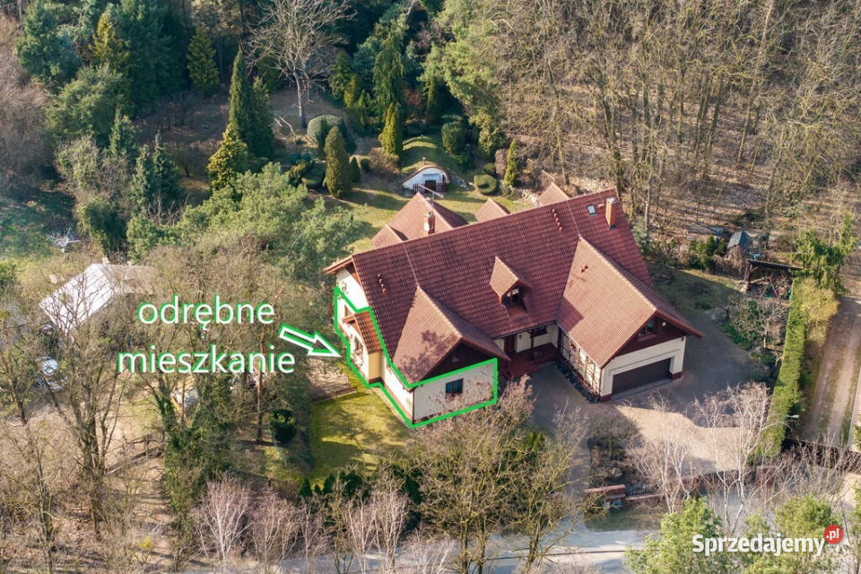 Klimatyczny dom z duszą odrębne mieszkanie 6710zł/m2 Jerzykowo