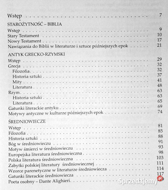 Nowa matura Przewodnik epokach antyku do