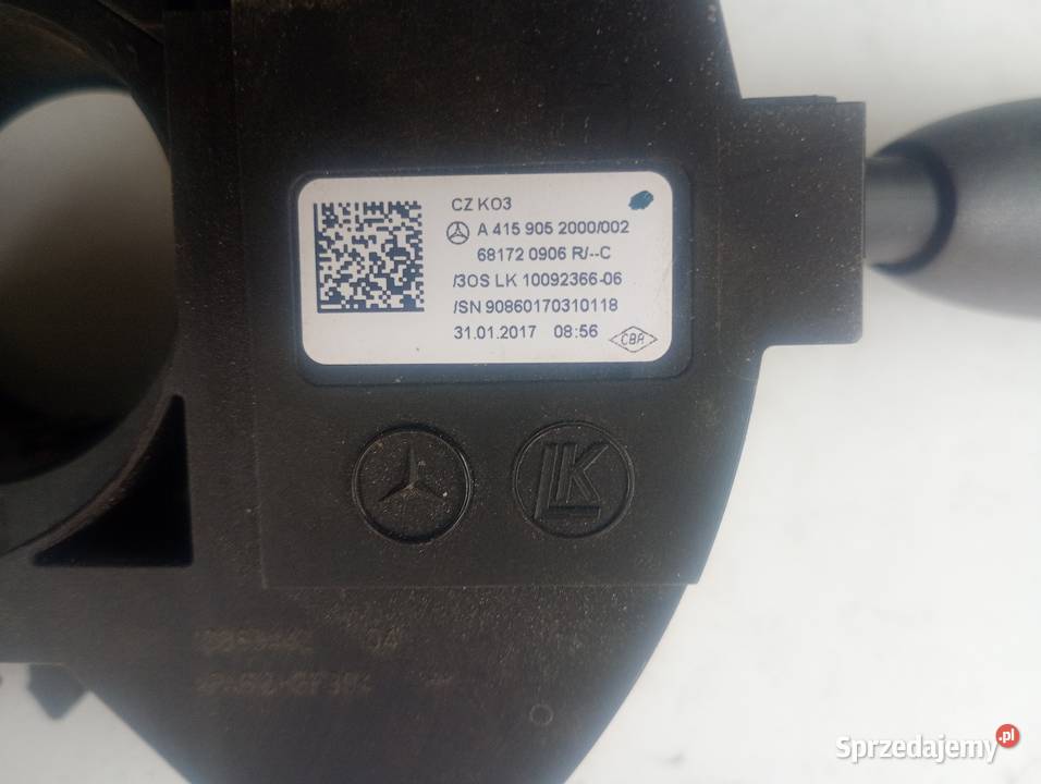 Mercedes citan przełącznik zespolony śląskie Siewierz