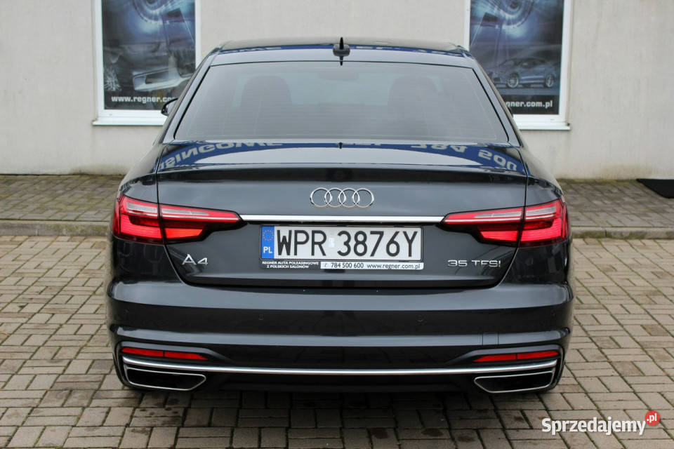 Audi A4 35TFSI 150 SalonPL Automat FV23 LED światła do jazdy dziennej Sokołów
