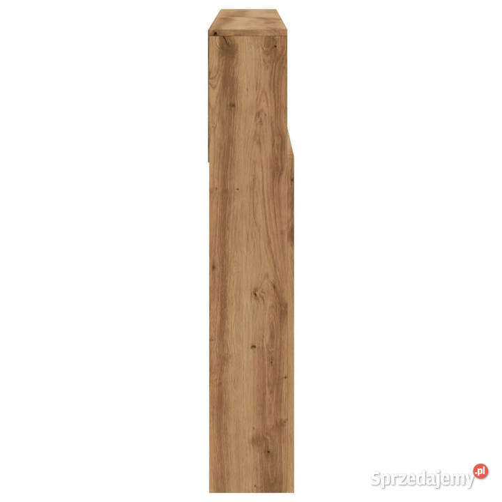 Wezgłowie łóżka z półkami dąb artisan