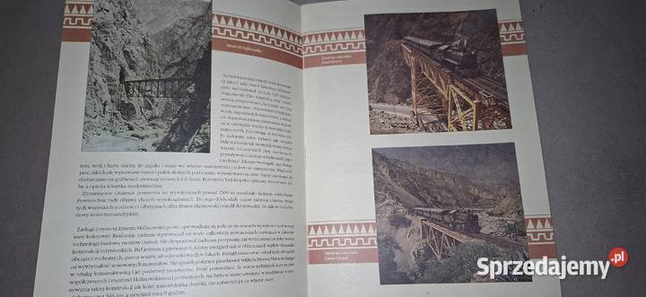 Unikat Broszura Ernest Malinowski i Kolej Konin