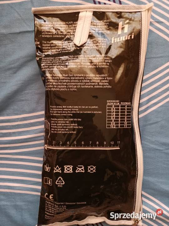 Rękawice bramkarskie rozmiar 5