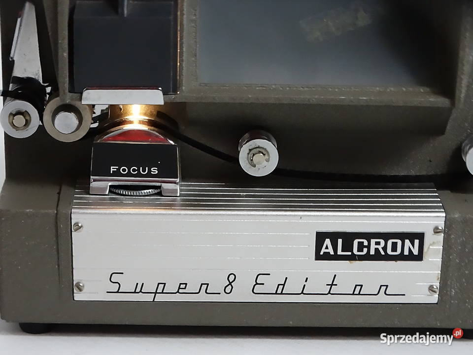Przeglądarka Edytor filmowy Super 8 ALCRON Made Antyki, Sztuka, Kolekcje sprzedam