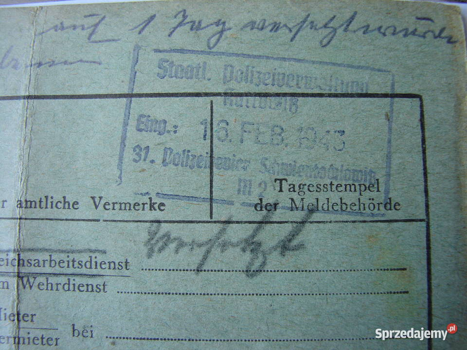 Świętochłowice Ryczówek Kasek Felix Wymeldowanie Warszawa