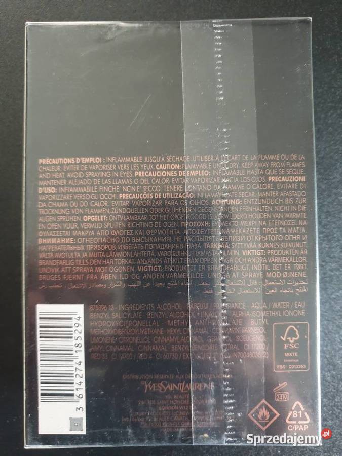 YSL Yves Saint Laurent Black Opium Glitter woda Perfumy i wody Radom