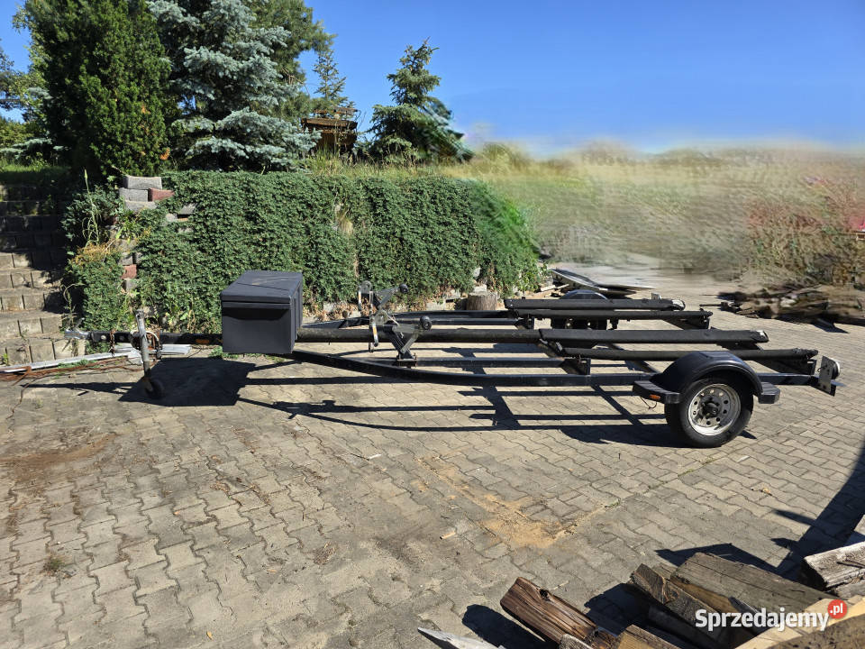 BEZ MINIMALNEJ Przyczepka samochodowa na 2 1 Rudolfowo