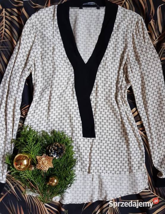 Zara koszula bluzka tunika lejąca elegancka