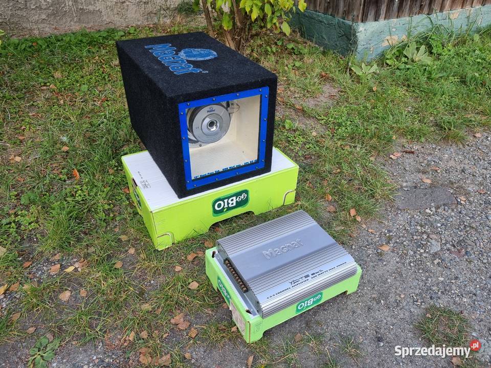 Tuba Subwoofer Skrzynia Basowa Wzmacniacz Magnat