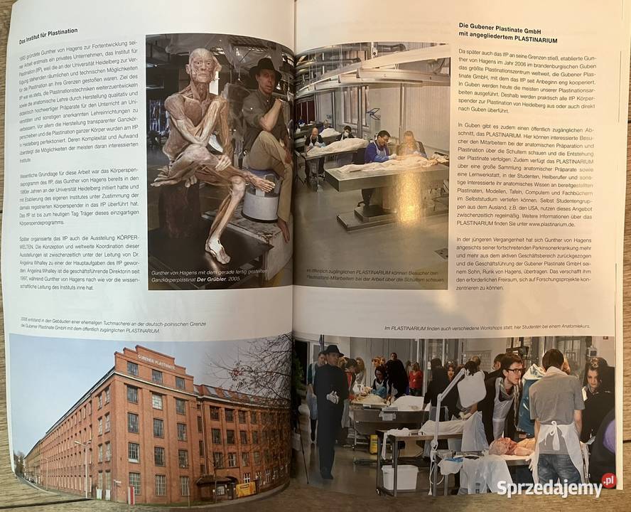 Gunther von Hagens Krperwelten Body Worlds Książki do nauki języka obcego mazowieckie Warszawa