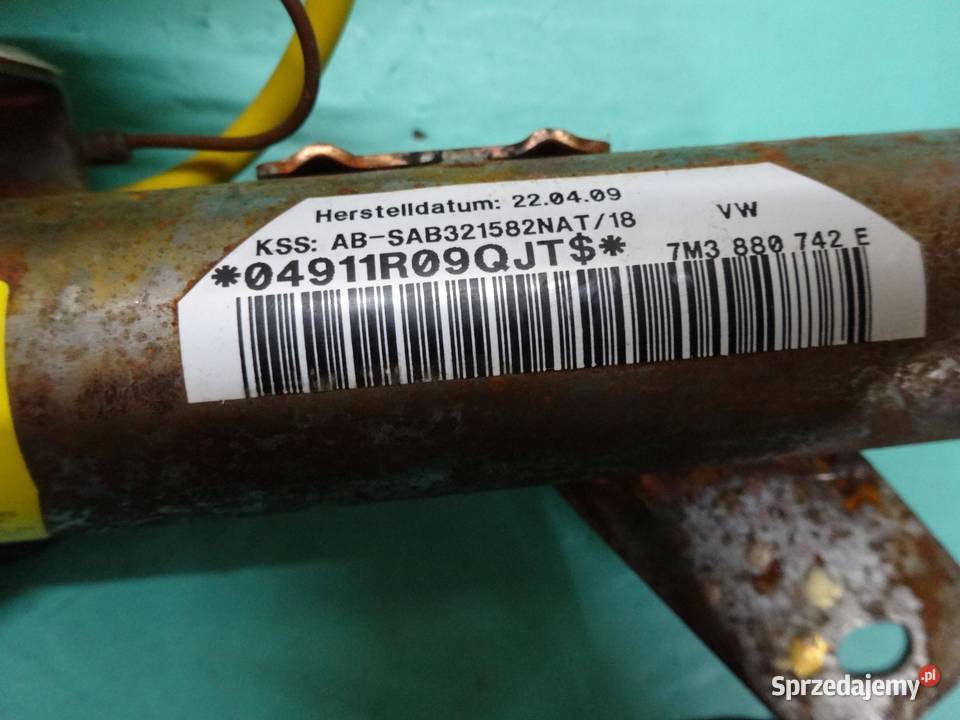 SEAT ALHAMBRA I LIFT 09r AIRBAG kurtyna prawa świętokrzyskie