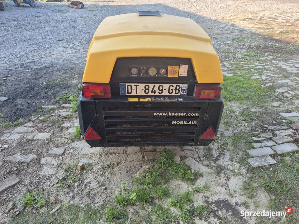 Kompresor śrubowy Kaeser M31 Compair Atlas Copco lubelskie Okrzeja
