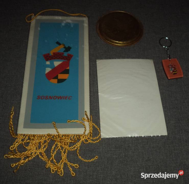 GKS Zagłębie Sosnowiec piłka nożna proporczyk Piekary Śląskie