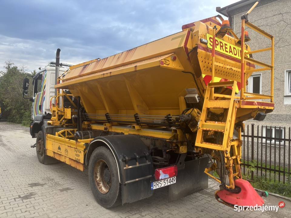 MAN TGM 18290 4x4 BB piaskarka solarka econ pług Ropczyce