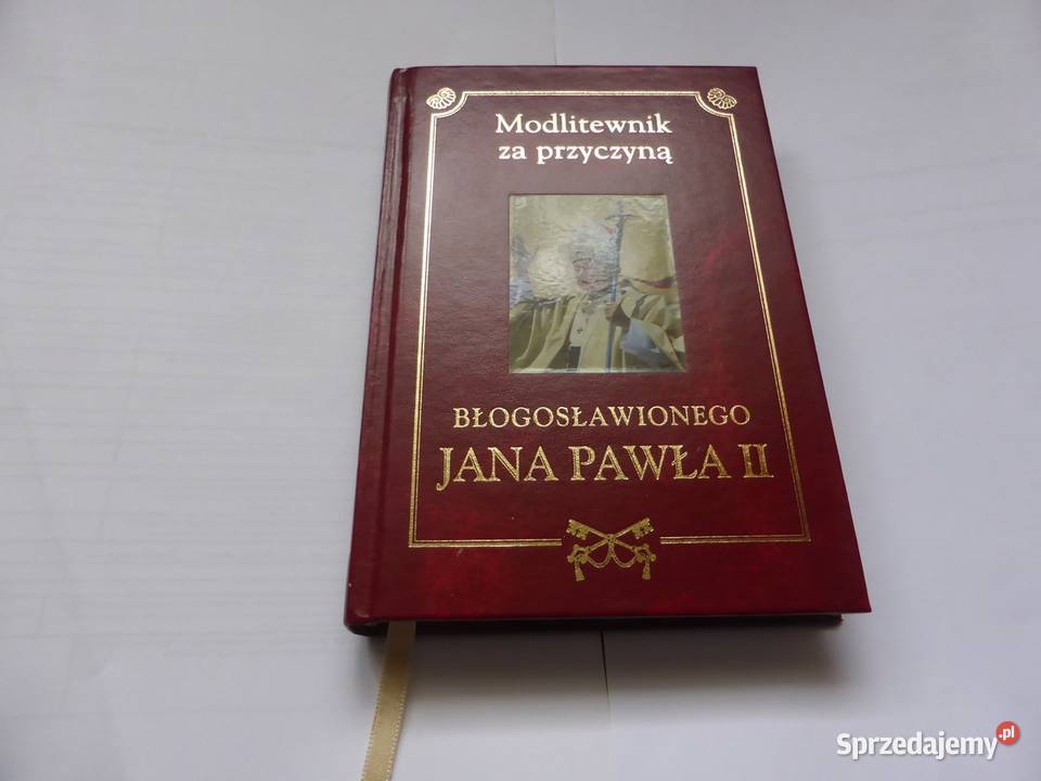 Modlitewnik przyczyną bł Jana Pawła II opolskie Głuchołazy