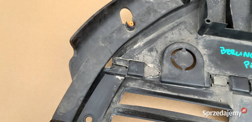 BERLINGO PARTNER PŁYTA POD ZDERZAK 9816809580 lubuskie Bieleń sprzedam