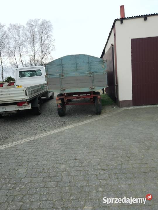 Przyczepa wywrotka 8 t Przyczepy rolnicze sprzedam