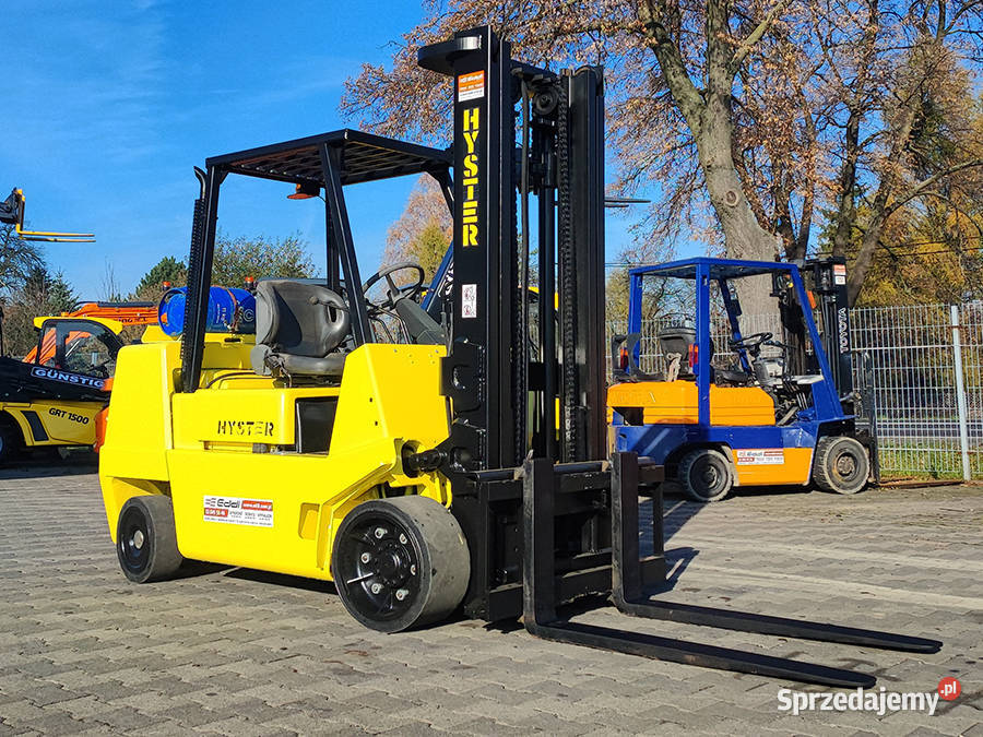 Wózek widłowy kompaktowy Hyster S400XL 4 tony gaz Kęty