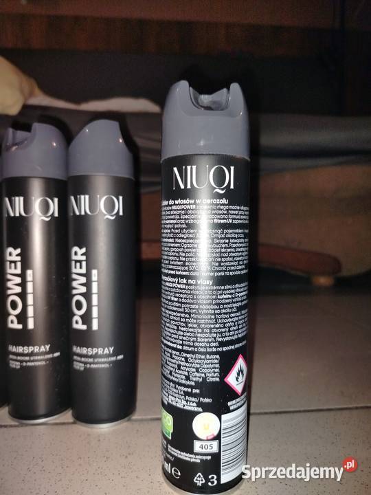 Nowe lakiery do włosów Niuqi XXL 400ml i Niuqi Bydgoszcz