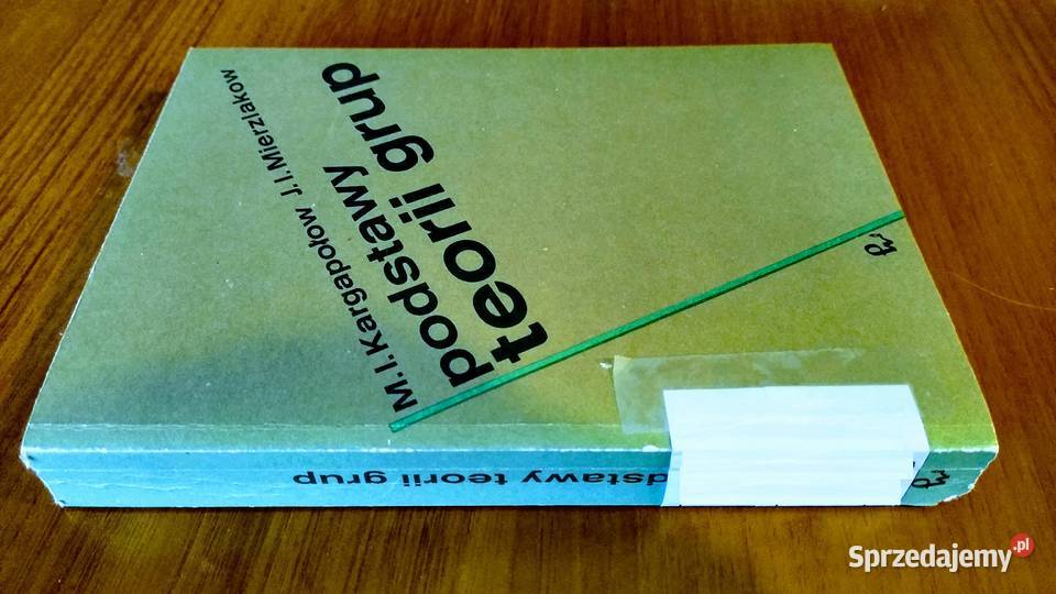 Podstawy teorii grup M I Kargapołow J I pomorskie Gdańsk