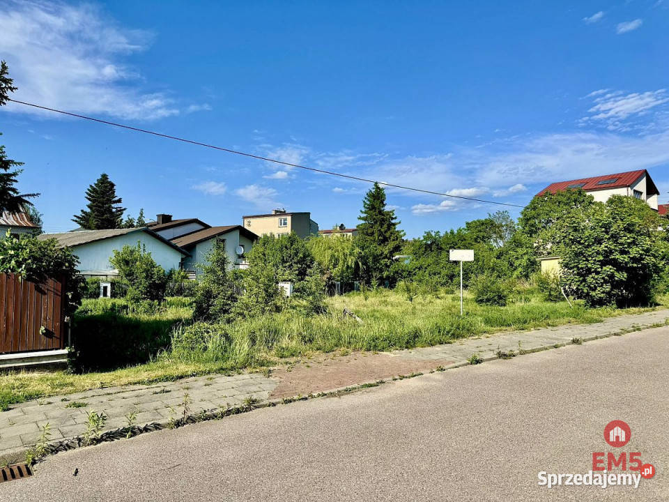 sprzedaży gruntu 920m2 Białystok inwestycyjna