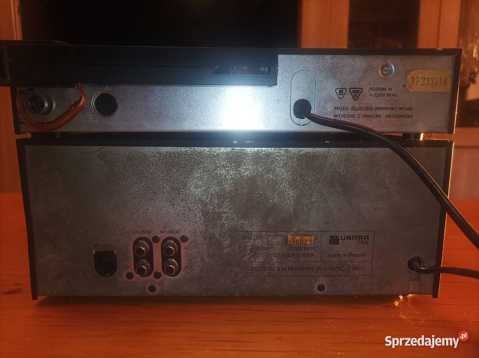 UNITRA Tuner i Magnetofon do wieży mini serii Olsztyn