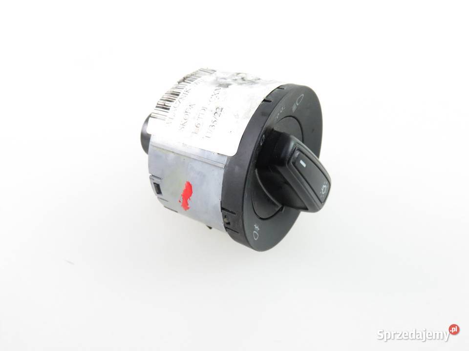 WŁĄCZNIK ŚWIATEŁ SKODA RAPID 5E0941431G małopolskie sprzedam