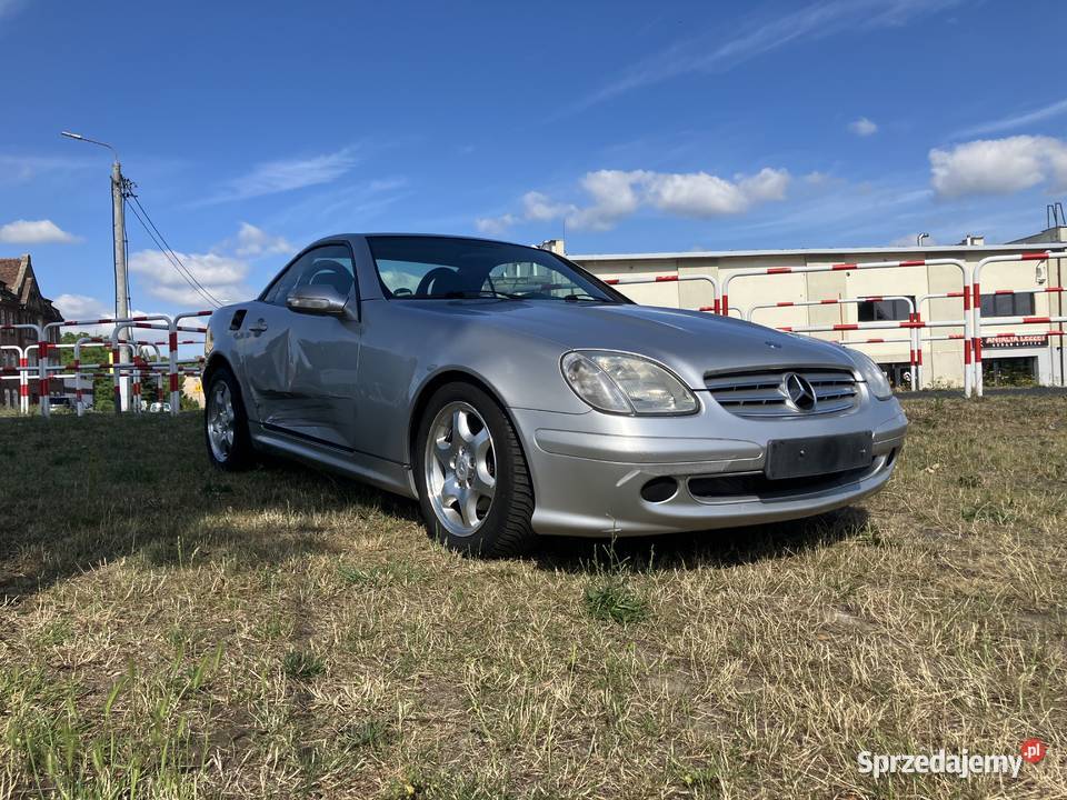 MercedesBenz SLK R170 2000r 23 197 aut audio skórzana tapicerka SLK Kożuchów