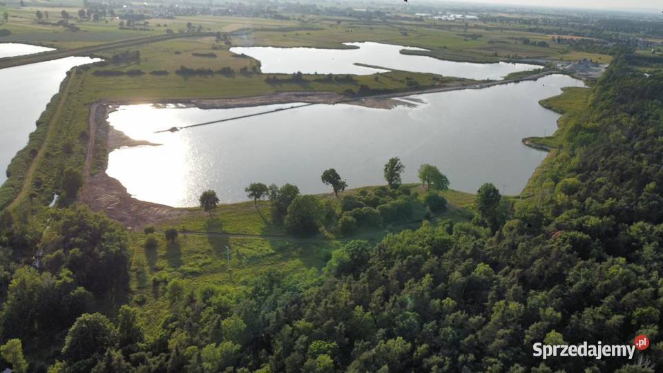 Działka teren inwestycyjny zalewem jeziorem Nędza