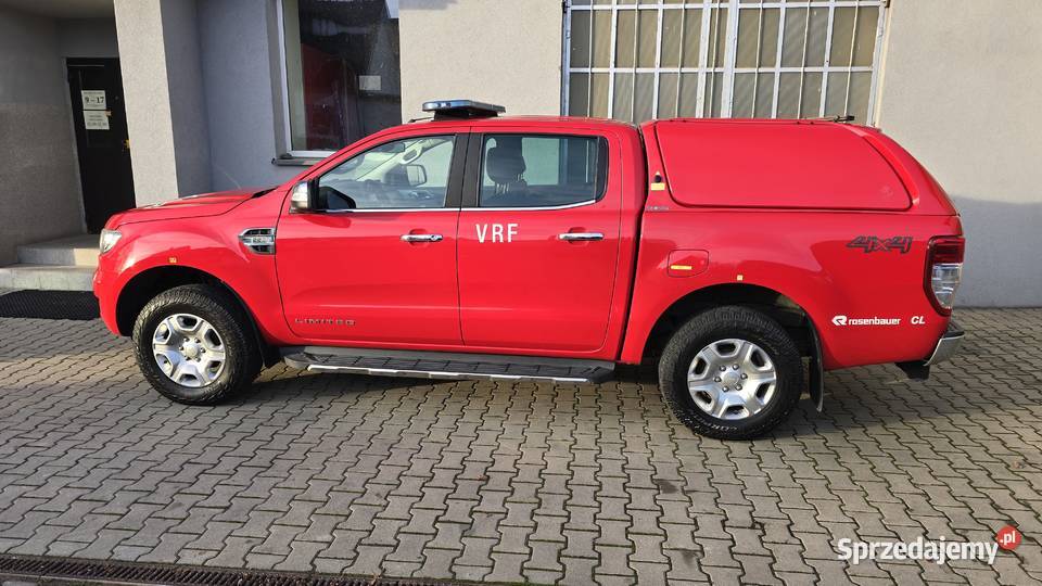 Ford Ranger Autm Limited 2017r Wóz strażacki Nowy Świętów sprzedam