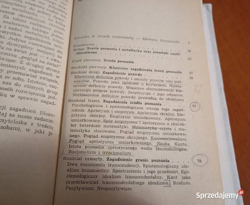 Zagadnienia i kierunki filozofii teoria poznania Rok wydania 1983 Gdańsk sprzedam